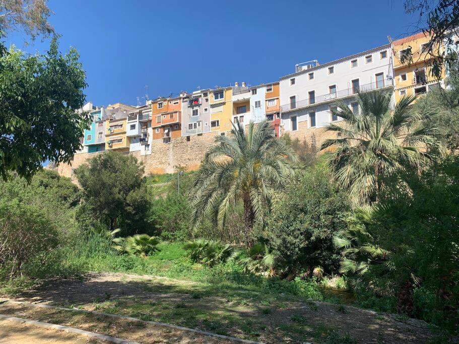 Preciosa Casa En Vilajoyosa Con Vistas Al Mar En Las Casas Colgantes Del Casco Antiguo Villajoyosa Εξωτερικό φωτογραφία